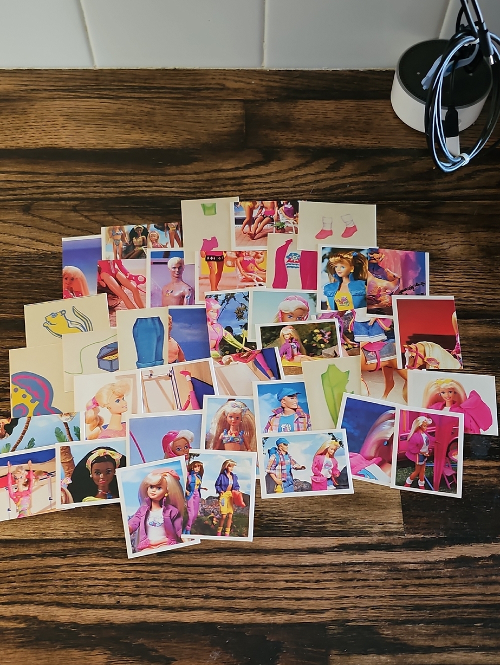 Adventures with Barbie Diamond stickers 38 stickers for your album